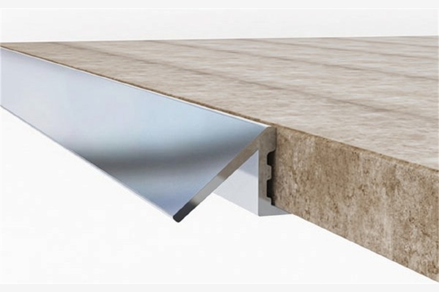 45 Ramp Aluminium - 2.5 metre lengths — Aluminium Stair Nosing