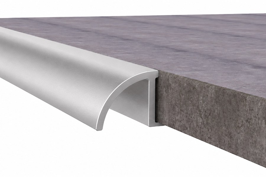 Round Edge - 12mm - 2.5 metre lengths — Aluminium Tile Trims & Edges