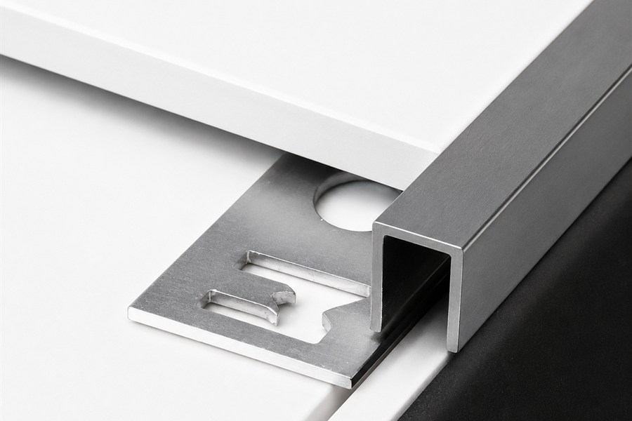 Square Edge - 12mm - 2.5 metre lengths — Aluminium Tile Trims & Edges
